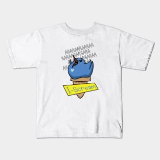 I-Scream Blue Canary Kids T-Shirt